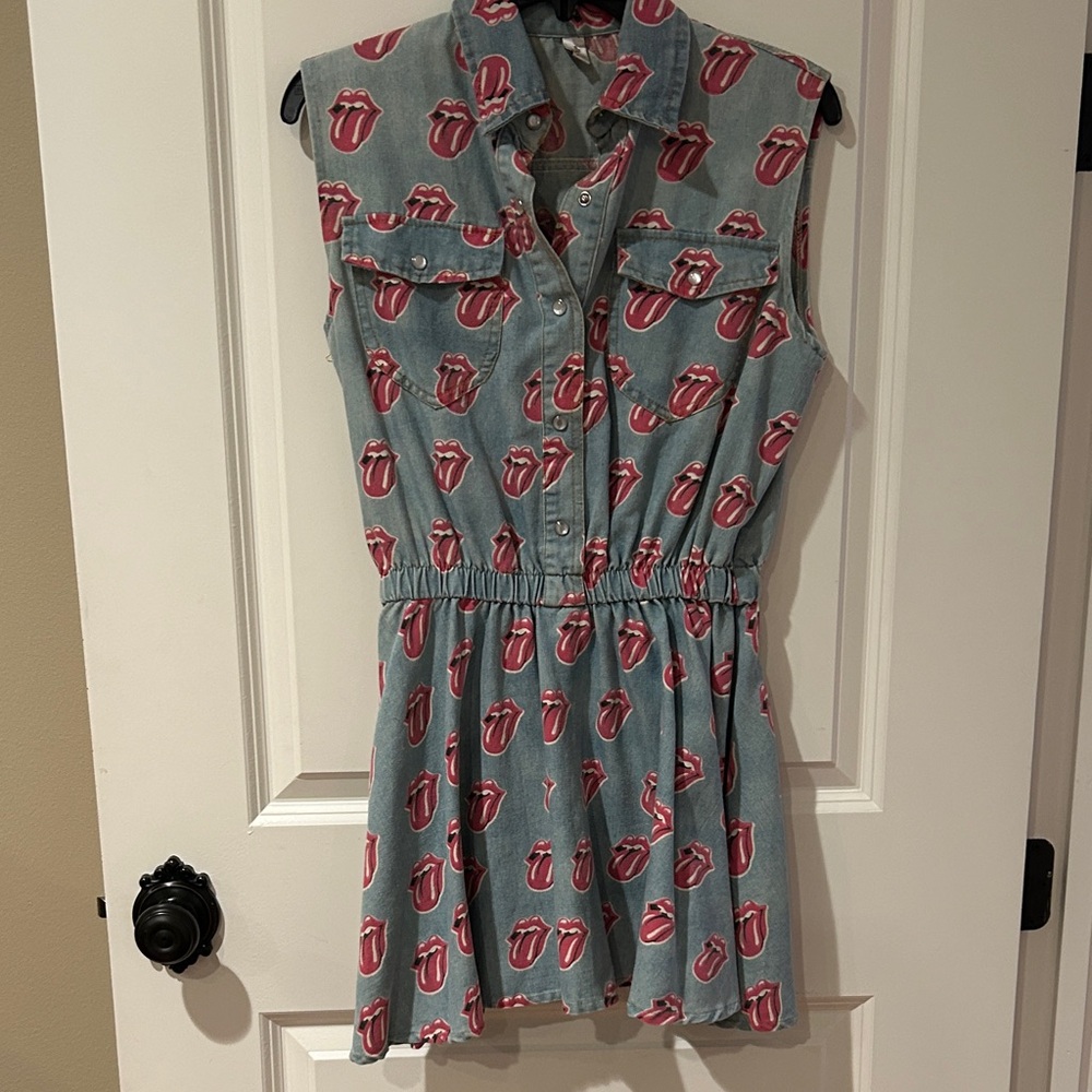 "ROLLING STONES" Fun Mini Dress!